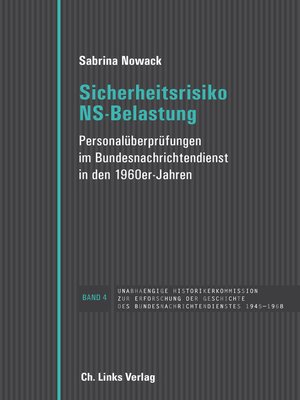 cover image of Sicherheitsrisiko NS-Belastung